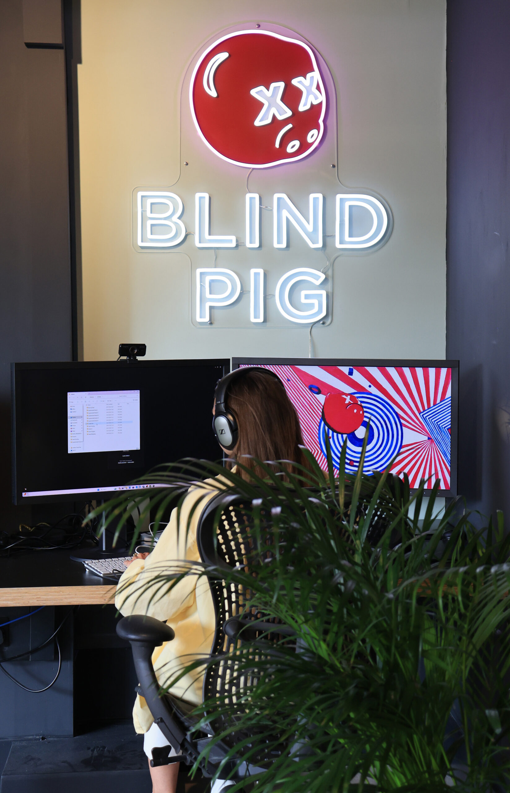 Blind Pig uses EIZO ColorEdge in the studio